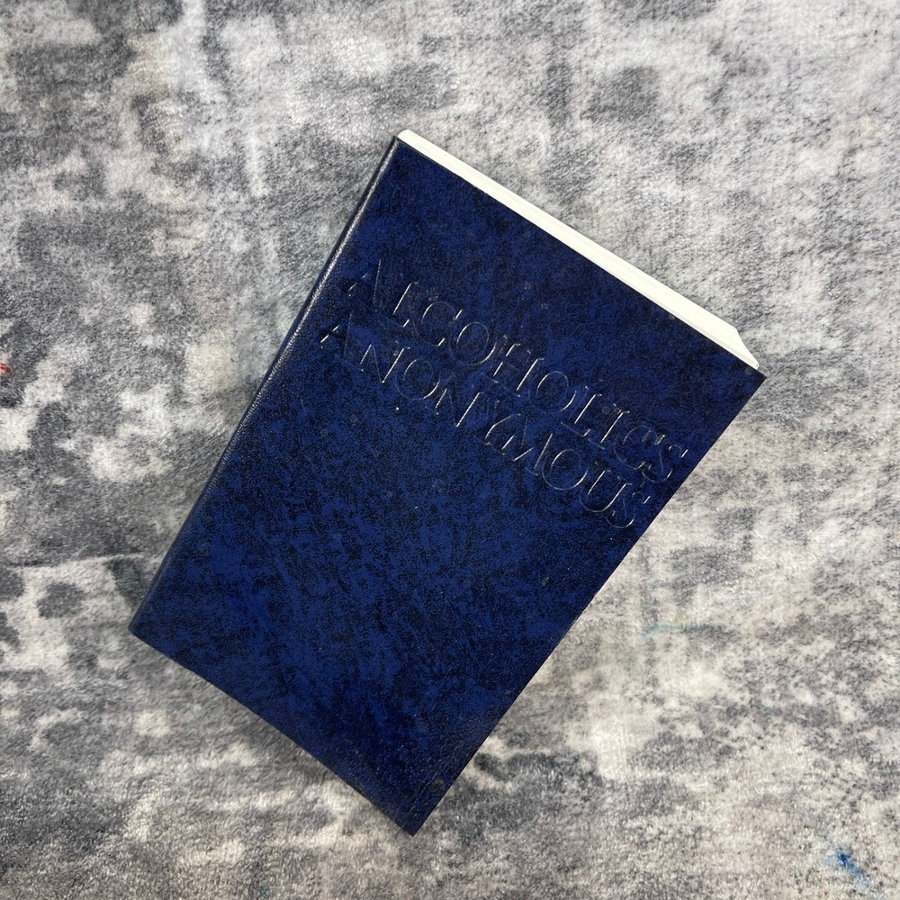 Alcoholics Anonymous Big Book 4th Edition Blue Hardcover